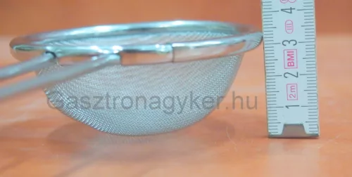 Szűrő, erős, 18/10 rozsdamentes, 8 cm Eatitaly 