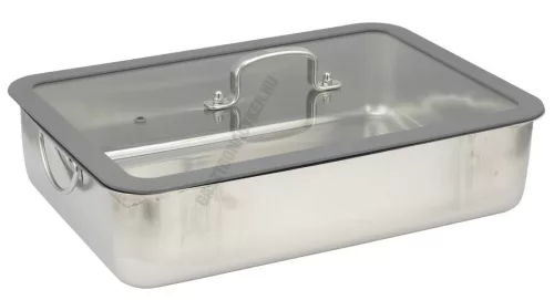 MAXIMA tepsi üvegfedővel 36×25 cm, dobozban