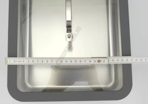 MAXIMA tepsi üvegfedővel 36×25 cm, dobozban