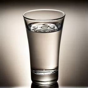 Xénia pálinkáspohár 75 ml, üveg