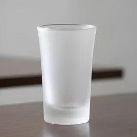 Pálinkáspohár 40 ml, homokfúvott, üveg