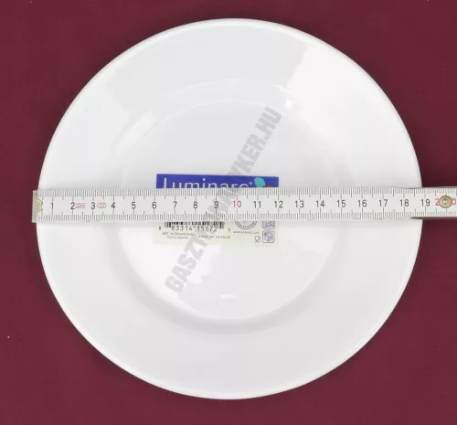 Everyday lapostányér 19 cm temperált üveg