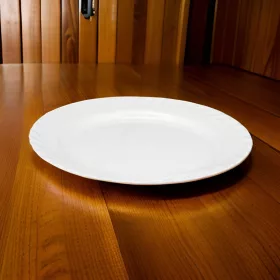 Trianon lapostányér 30,5 cm, opálüveg