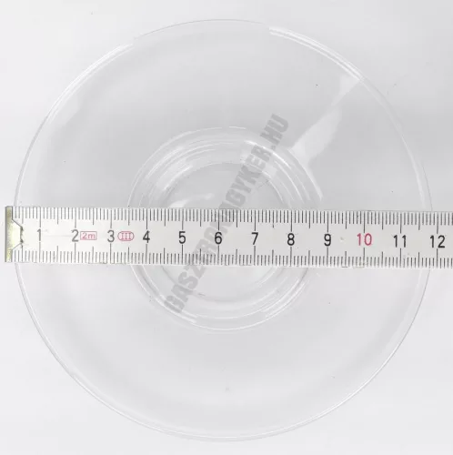 Voluto kávéscsésze alj, 12 cm, temperált üveg