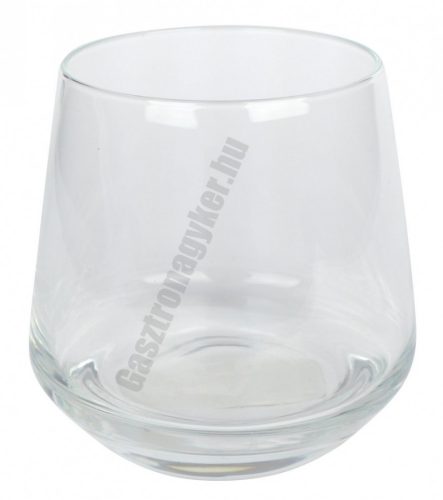 Lal vizes-whisky pohár, 345 ml, üveg