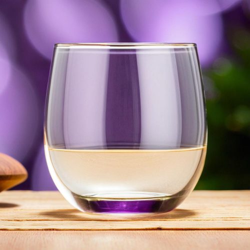 Gaia vizes-whisky pohár, 415 ml, üveg