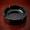 Hamutartó 10,5 cm fekete üveg