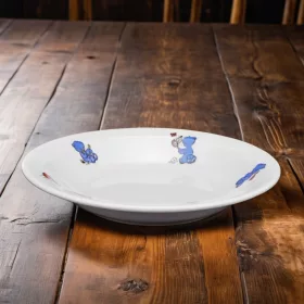 Ovis macis mélytányér 21 cm 450 ml, porcelán