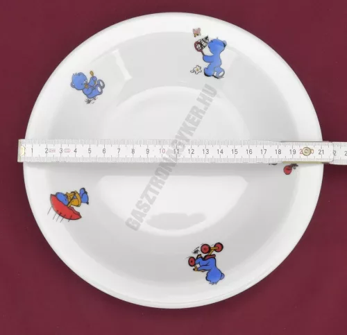 Ovis macis mélytányér 21 cm 450 ml, porcelán