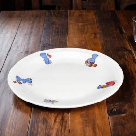 Ovis macis lapostányér 21 cm, porcelán