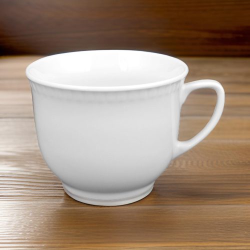 Bécsi bögre, 300 ml fehér porcelán