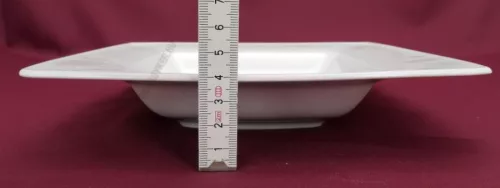 Victoria mélytányér 23 cm 350 ml szögletes
