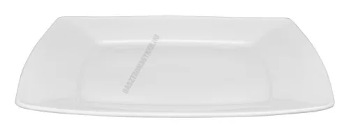 Victoria lapostányér 26 cm szögletes