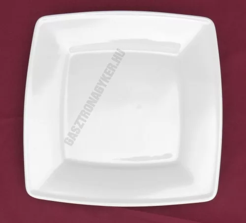 Victoria lapostányér 21 cm szögletes