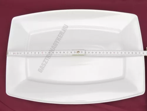 Victoria sültes tál 38 cm szögletes