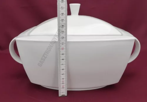 Victoria levestál+fedő 2,7 l, szögletes