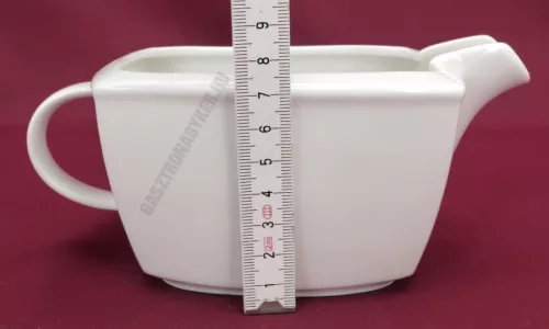 Victoria szószostálka 400 ml szögletes, porcelán