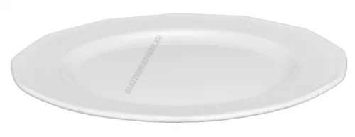 Mercury lapostányér 28 cm porcelán