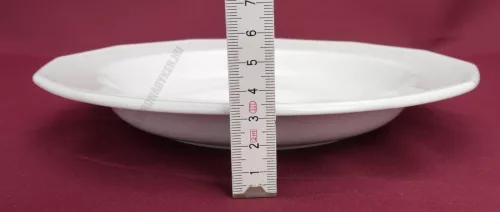 Mercury mélytányér 22 cm 300 ml, porcelán