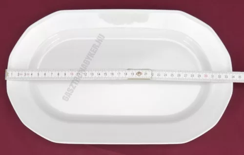Mercury sültes tál 34 cm, porcelán