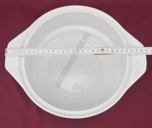 Mercury leveses tál fedő nélkül 3 liter, porcelán