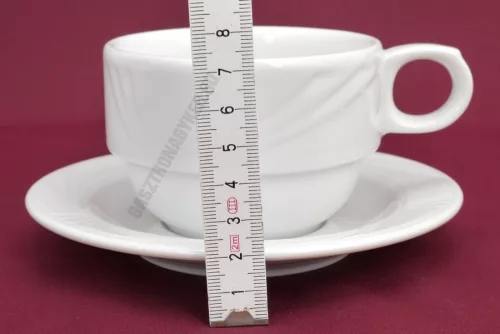 Arcadia teáscsésze és alj, 220 ml, porcelán