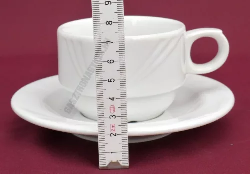 Arcadia cappuccino csésze+alj, porcelán 150 ml