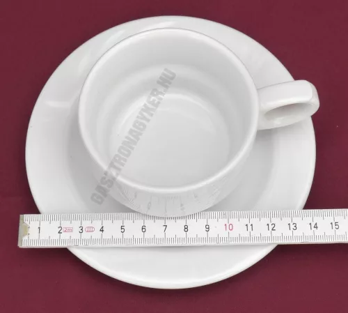 Arcadia cappuccino csésze+alj, porcelán 150 ml
