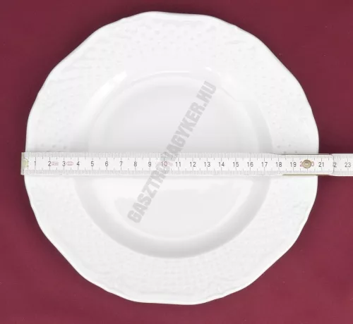 Afrodyta lapostányér 21 cm porcelán