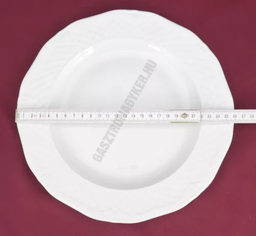 Afrodyta lapostányér 26 cm porcelán