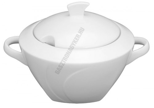 Celebration levestál fedővel 2,5 liter szögletes