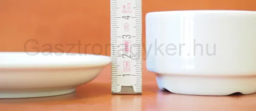 Kaszub kávéscsésze + alj 90 ml, porcelán