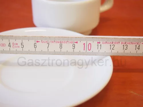 Kaszub kávéscsésze + alj 90 ml, porcelán