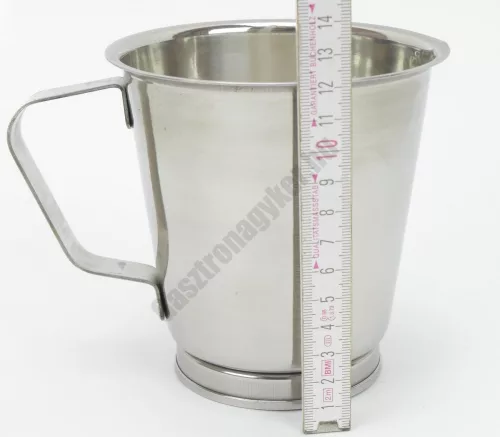 Mérőkancsó, 500 ml, mértékjeles, rozsdamentes