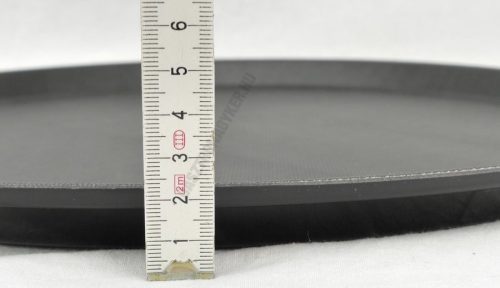 Csúszásmentes tálca, gumirozott, 40,5 cm kerek