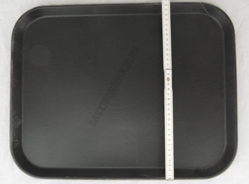 Csúszásmentes tálca, gumirozott, 36×46 cm szögletes