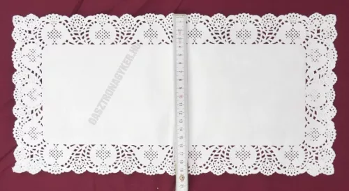 Tortacsipke 20×40 cm, szögletes, 12 db/csomag