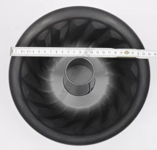 Kuglófsütő forma, lyukas, 24,5×10,5 cm