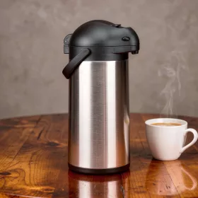 Termosz, 5 l, adagolós, duplafalú