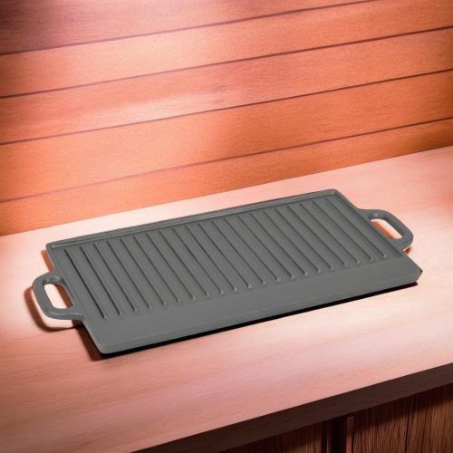 Öntöttvas grill lap 50×23 cm
