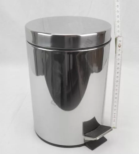 Pedálos szemetes 3 liter, kivehető vödörrel