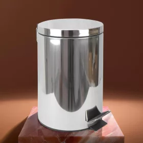Pedálos szemetes 12 liter, kivehető vödörrel