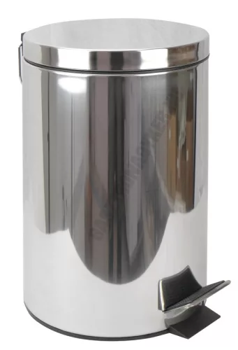 Pedálos szemetes 12 liter, kivehető vödörrel