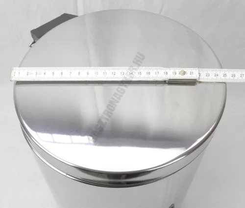 Pedálos szemetes 12 liter, kivehető vödörrel