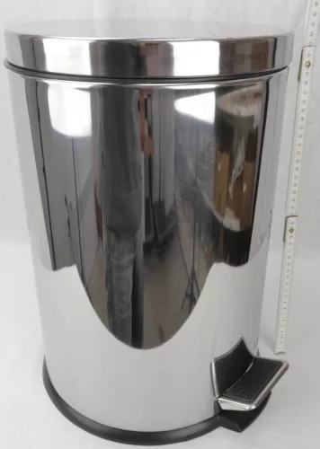 Pedálos szemetes 20 liter, kivehető vödörrel