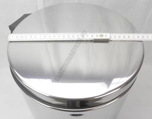 Pedálos szemetes 20 liter, kivehető vödörrel