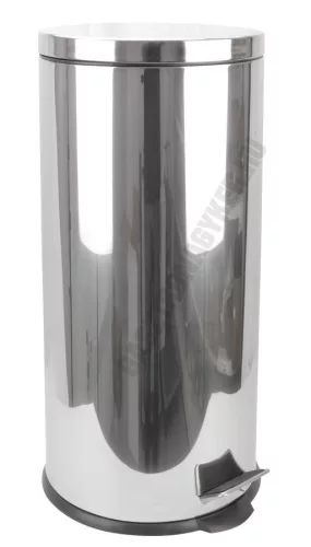 Pedálos szemetes 30 liter, kivehető vödörrel