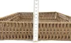 Pékáru kosár összecsukható GN 2/3, 6,5 cm magas, szürke PP