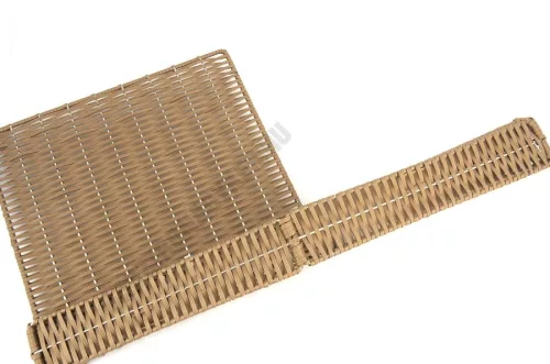 Pékáru kosár összecsukható GN 2/3, 6,5 cm magas, szürke PP