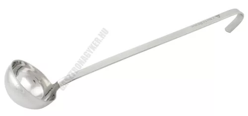 Merőkanál 70 ml, űrmértékjelölt, átmérő 6,5 cm, nyélhossz: 32 cm, rozsdamentes